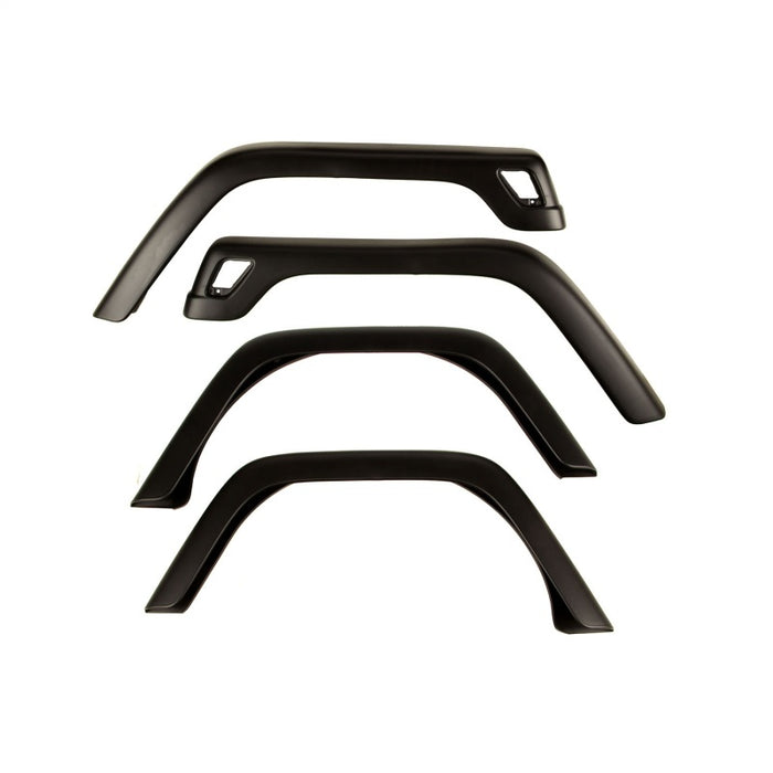 Omix Fender Flare Kit, 4 Piece, Factory Style Oe Reference: 55254918K Fits 1997-2006 Jeep Wrangler Tj 11603.02