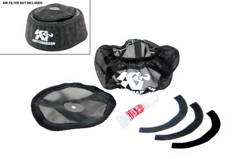 K&N Ya-4098-1Dk Black Drycharger Filter Wrap For Your Ya-2506Xd Filter YA-4098-1DK
