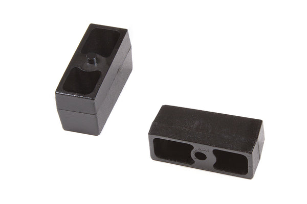 BDS Rear Lift Blocks 3/4 In Pin Cast Iron 2 Inch Lift Universal Fitment 069206