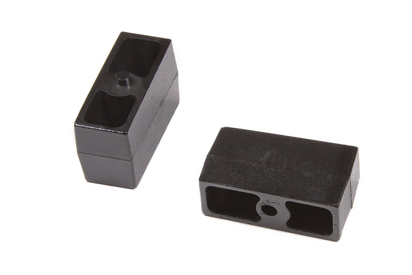 BDS Rear Lift Blocks 3/4 In Pin Cast Iron 3 Inch Lift Universal Fitment 069306