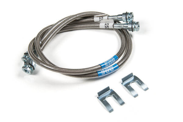 BDS Rear Brake Line Stainless Steel, Fits 4-8 Inch Lift Fits Ford F250/F350 Super Duty 11-15 4WD 103809
