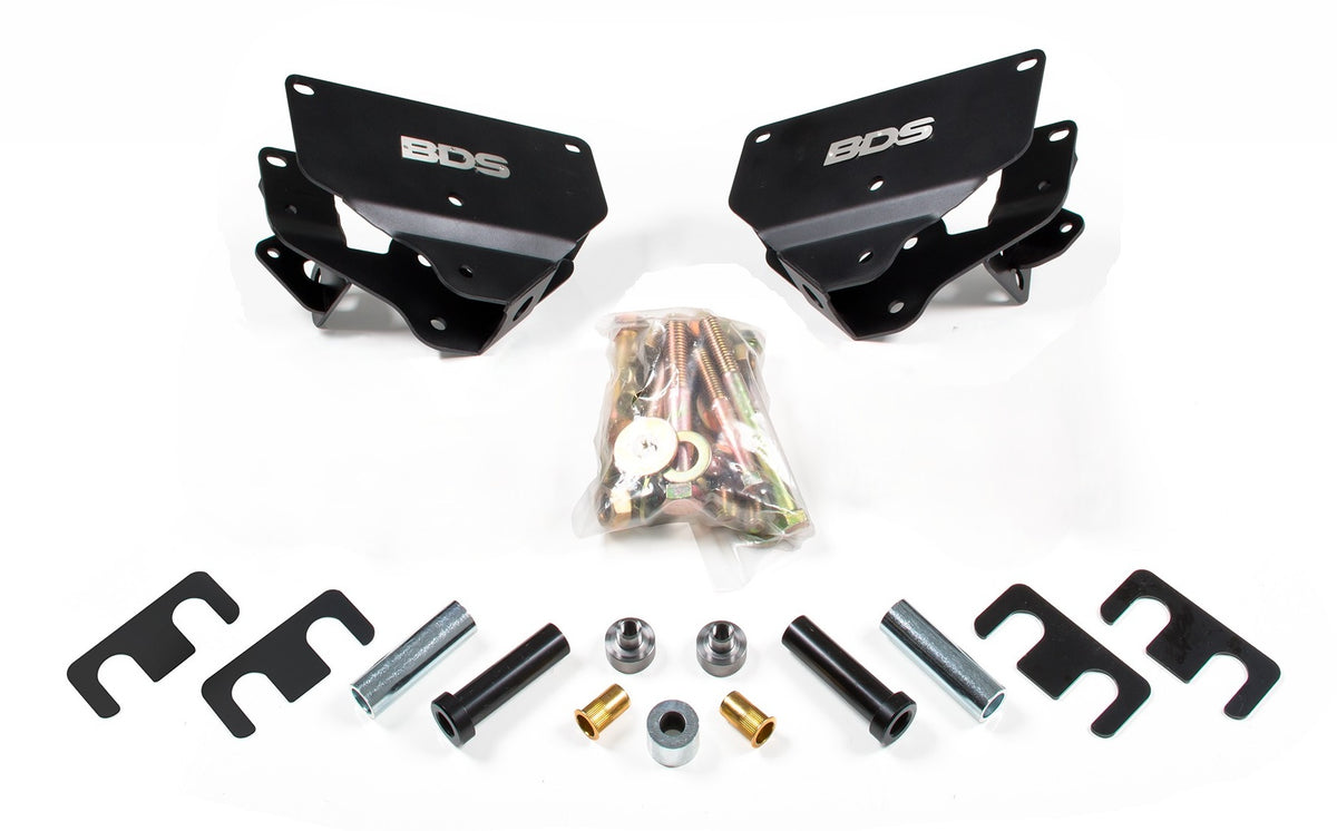 BDS 4-Link Conversion Bracket Kit Fits RAM 2500 14-18 And 3500 13-18 4WD 122404