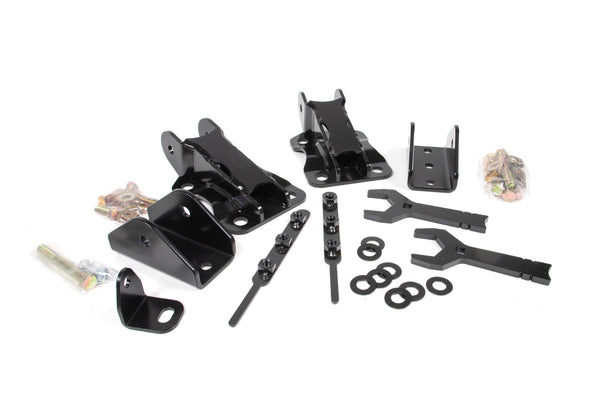 BDS Recoil Traction Bar Mounting Kit, Fits Ford F350 Super Duty 17-25 4WD 4.5 Inch Axle 123426
