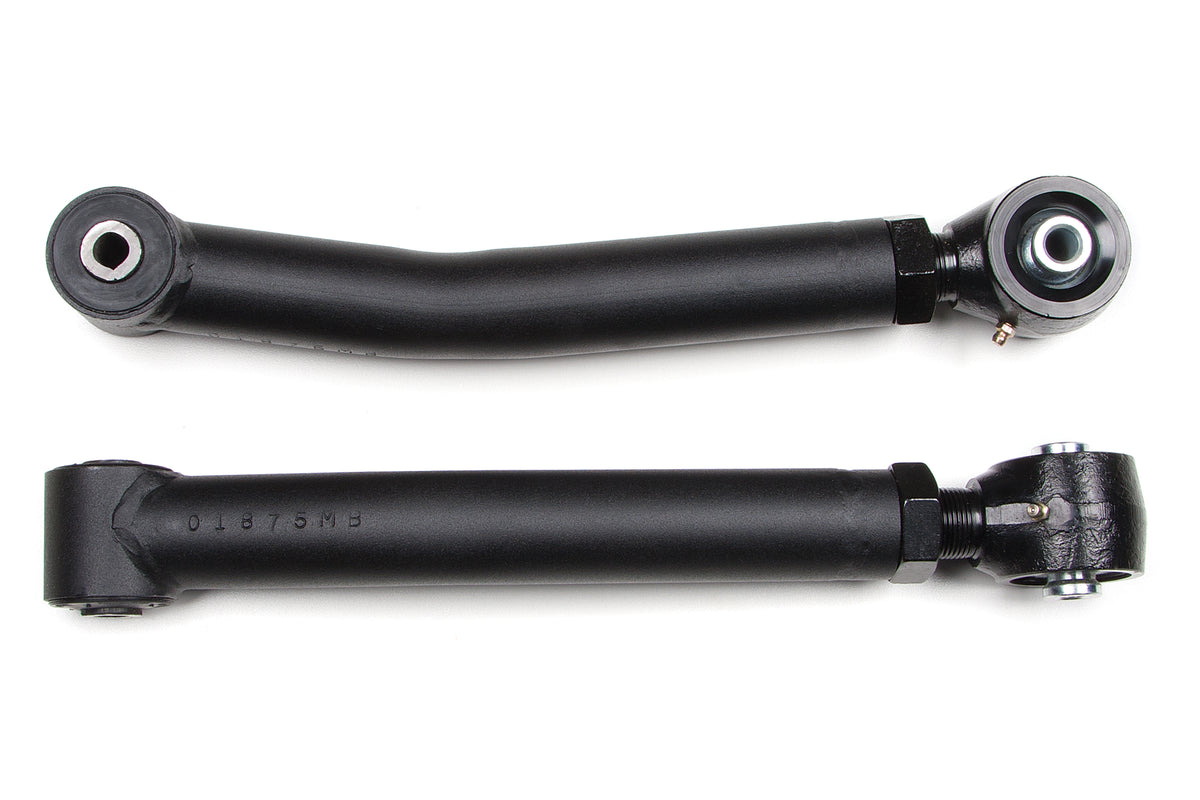 BDS Adjustable Control Arms Flex End / Rubber Bushing Front Lower, Fits 1997-2006 Fits Jeep Wrangler 124340