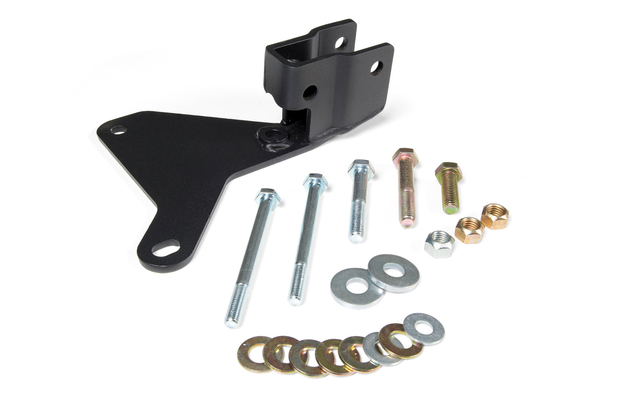 BDS Front Track Bar Relocation Bracket, Fits 4 Inch Lift Fits Jeep Grand Cherokee WJ 99-04 124402