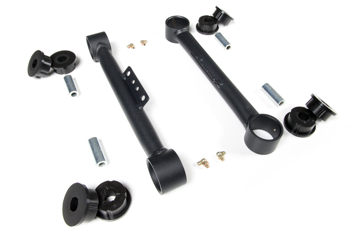 BDS Fixed Control Arms Rubber Bushing Rear Upper, Fits 1997-2006 Fits Jeep Wrangler 124445