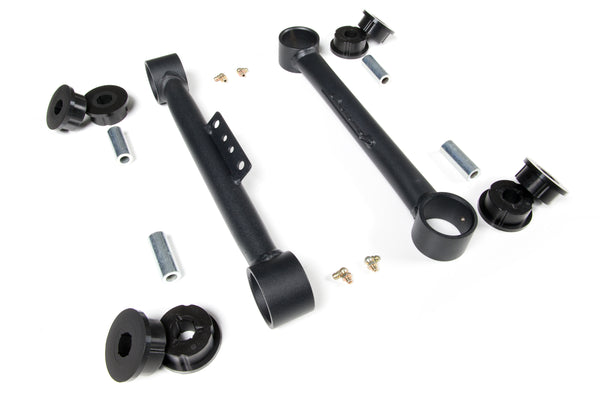 BDS Fixed Control Arms Rubber Bushing Rear Upper, Fits 1997-2006 Fits Jeep Wrangler 124445