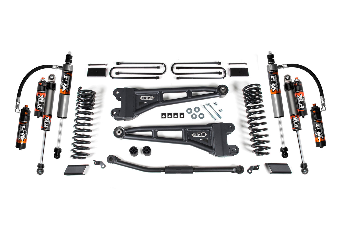 BDS 2.5 Inch Lift Kit W/ Radius Arm, Fits Ford F450 Super Duty 23-25 1306H