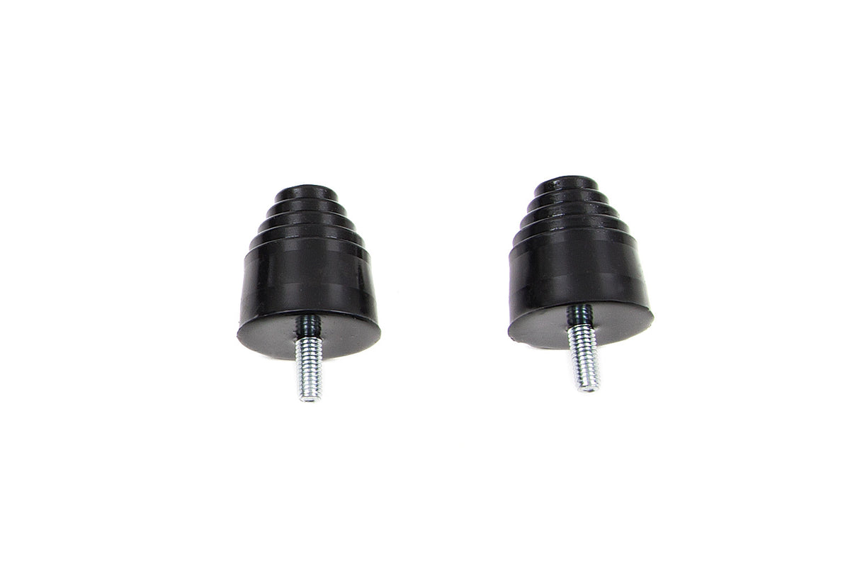 BDS Pyramid Bump Stops Pair Black 170001