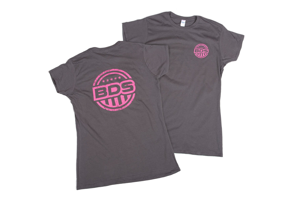 BDS Apparel: T-Shirt Charcoal Womens Small BDS240082