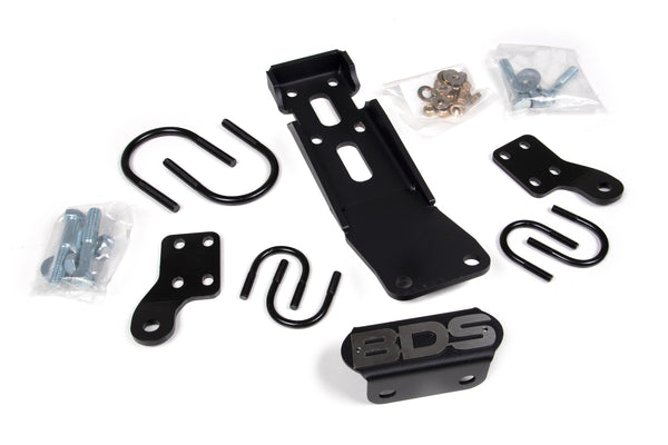 BDS Dual Steering Stabilizer Mounting Kit, Fits 2007-2017 Fits Jeep Wrangler 55378