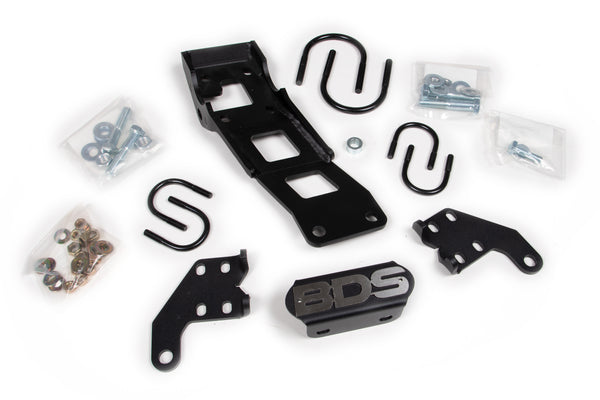BDS Steering Stabilizer Bracket Kit, Fits 2018-2023 Fits Jeep JL Dual 55381