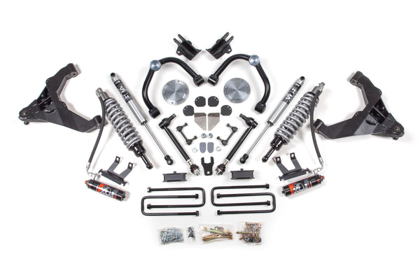 BDS 3 Inch Lift Kit Coil-over Conversion, Fits Chevy Silverado Or GMC Sierra 2500HD/3500HD 20-25 Diesel 4WD 1834FPE