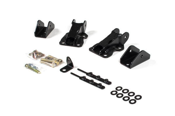 BDS Recoil Traction Bar Mounting Kit, Fits Ford F250 / F350 Super Duty 17-25 4WD 3.5-4 Inch Axle 123416