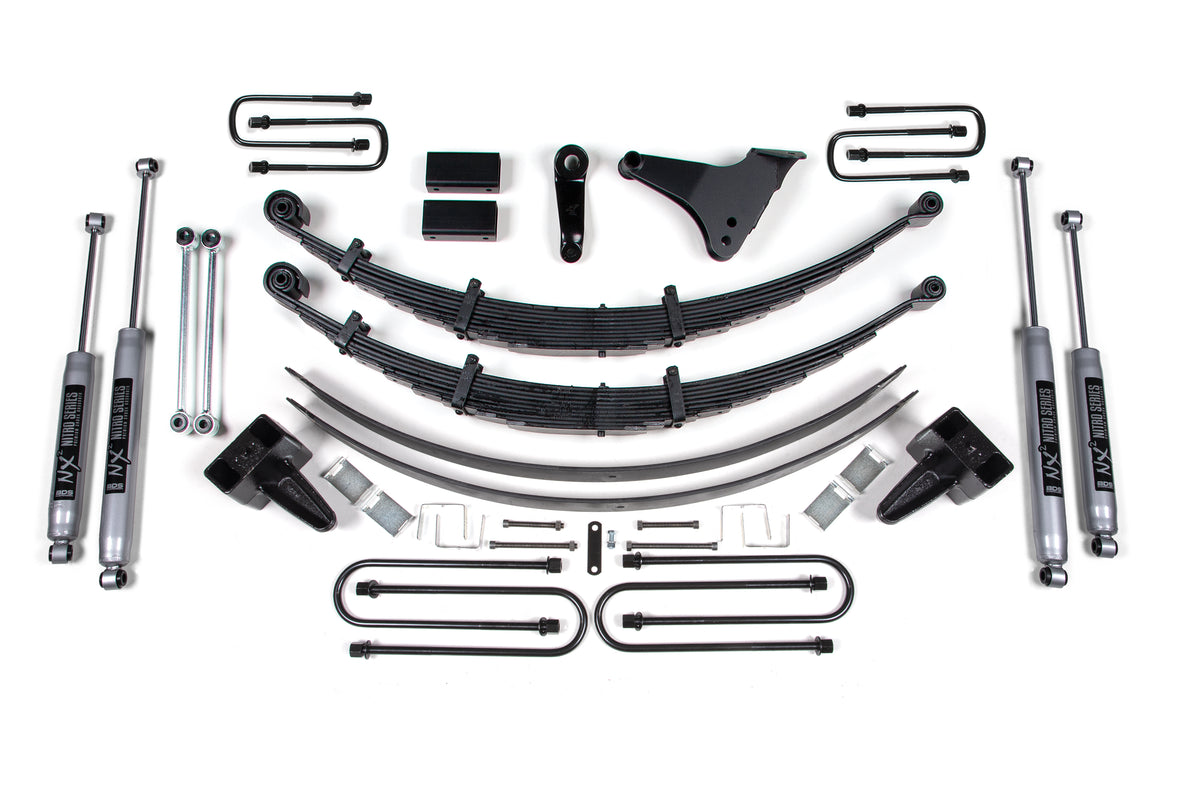 BDS 6 Inch Lift Kit, Fits Ford F250/F350 Super Duty 99-04 4WD 1300H