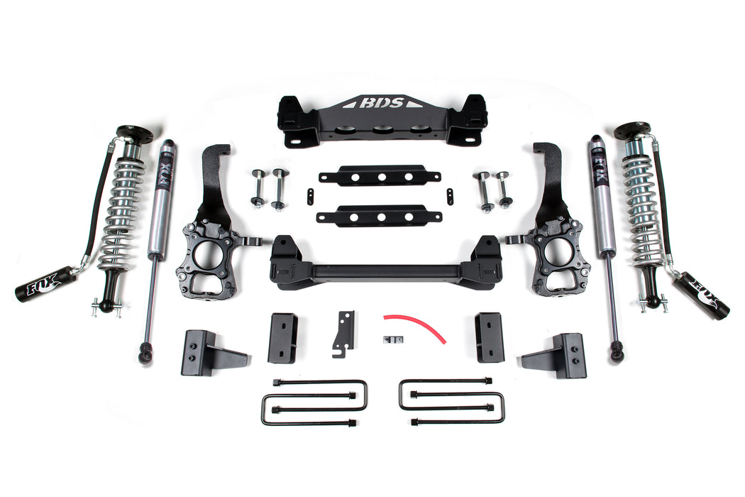 Bds 4 Inch Lift Kit Fox 2.5 Coil-Over for Ford F150 (15-20) 2Wd 1523F