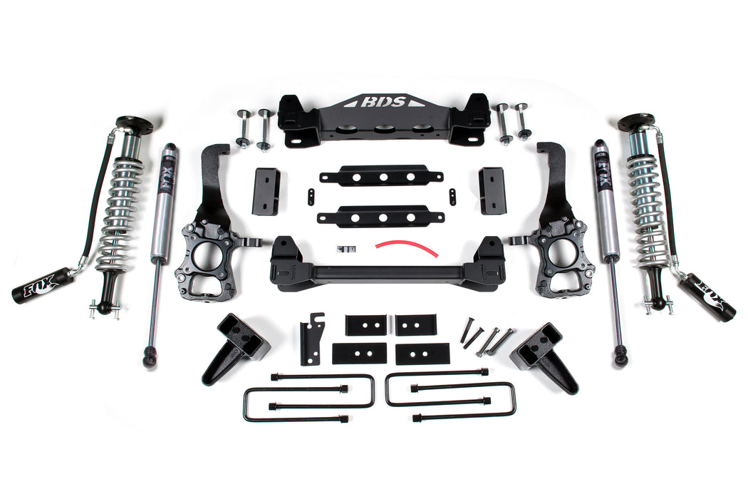 Bds 6 Inch Lift Kit Fox 2.5 Coil-Overs for Ford F150 (2014) 2Wd 1505F