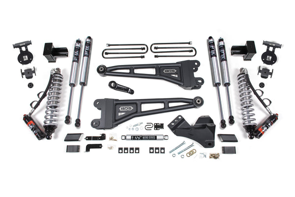 BDS 5 Inch Lift Kit W/ Radius Arm 2.5 Performance Elite Coil-over Conversion, Fits Ford F250/F350 Super Duty 20-22 4WD Diesel 1968FPE