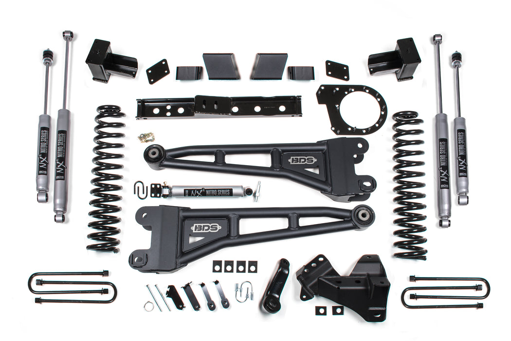 BDS Suspension 6" Radius Arm Lift Kit for 2020 Ford F250/F350 Super Duty - 1561H