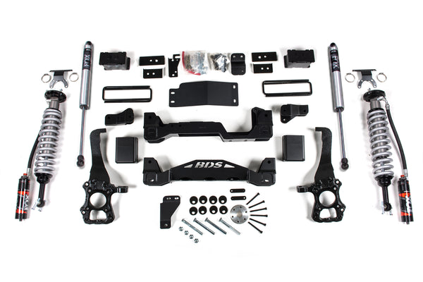 BDS 6 Inch Lift Kit 2.5 Performance Elite Coil-over, Fits Ford F150 15-20 4WD 1591FPE