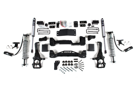 Bds 4 Inch Lift Kit Fox 2.5 Coil-Over Ford F150 (15-20) 4Wd 1908F