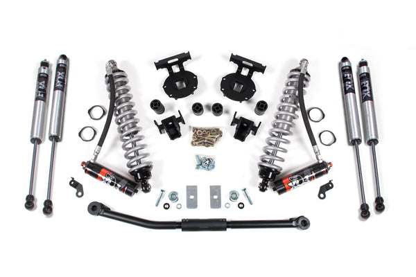 BDS 2.5 Inch Lift Kit 2.5 Performance Elite Coil-over Conversion, Fits Ford F250/F350 Super Duty 11-16 4WD Diesel 1925FPE