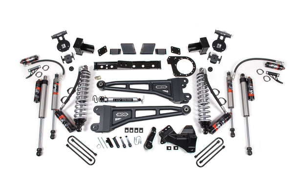 BDS 6 Inch Lift Kit W/ Radius Arm -fox 2.5 Performance Elite Coil-over Conversion Ford F250/F350 Super Duty 17-19 4WD Diesel 1983FPE