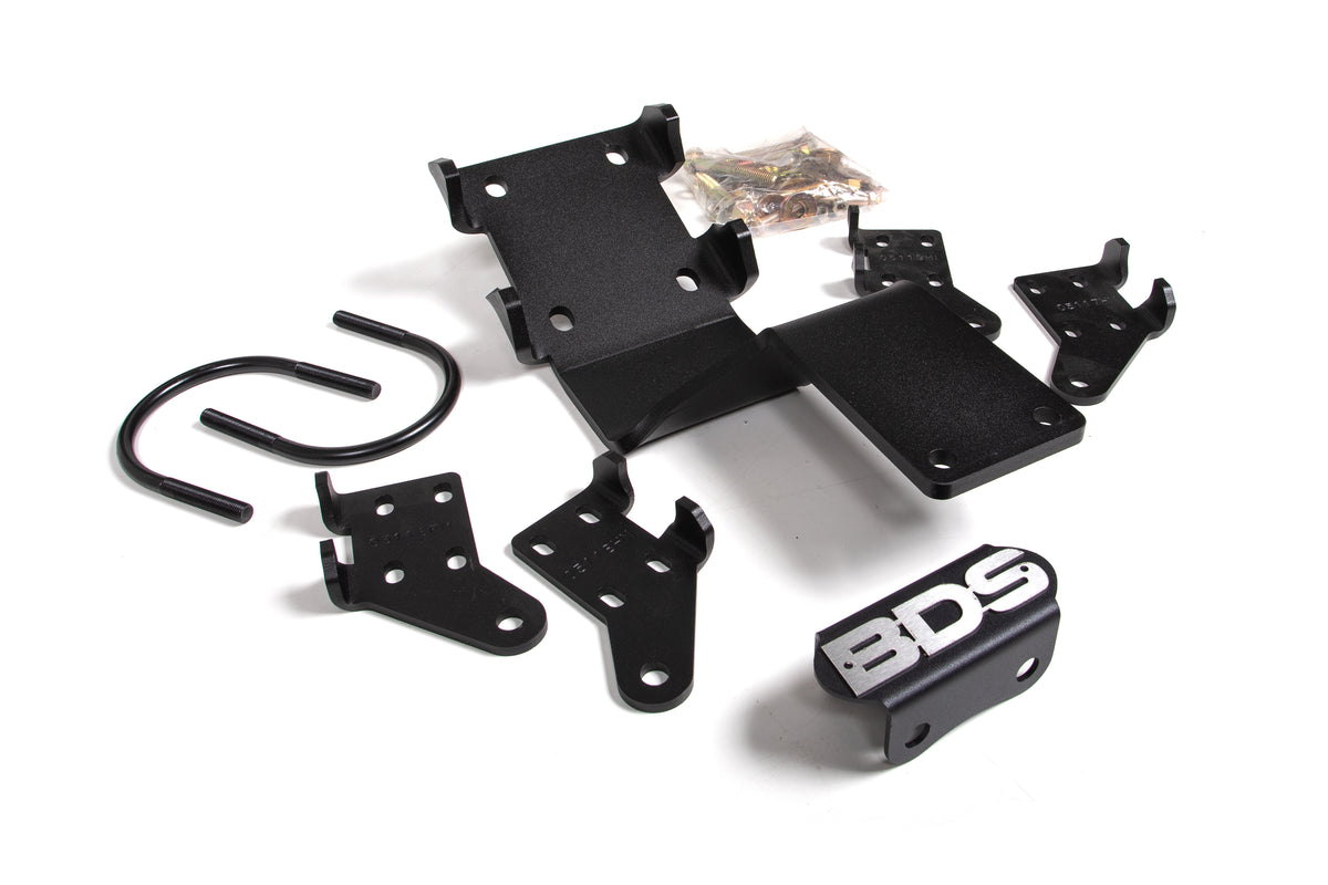 BDS Dual Steering Stabilizer Mounting Kit, Fits Ford F450 Super Duty 17-24 4WD 55384