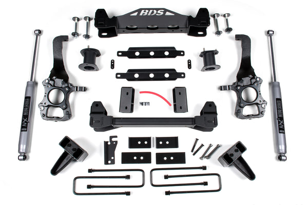 BDS 6 Inch Lift Kit, Fits Ford F150 2014 2WD 1916FS