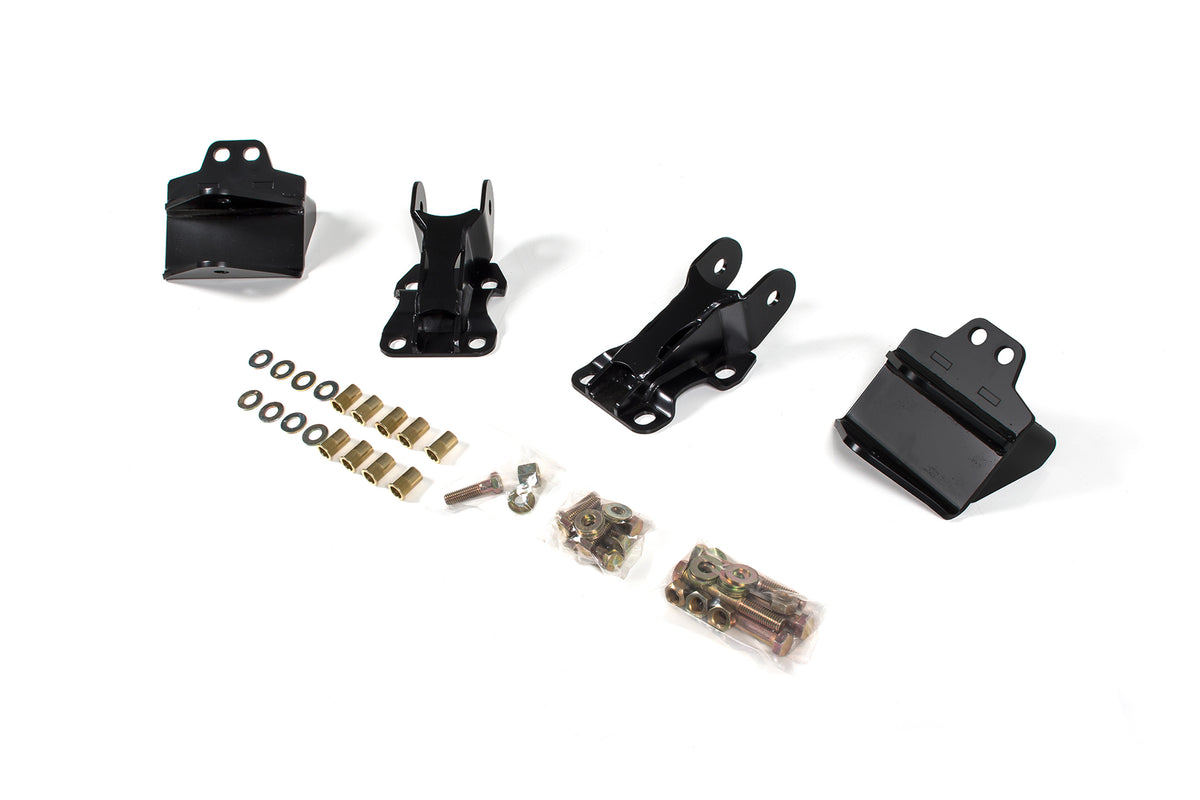BDS Recoil Traction Bar Mounting Kit, Fits Chevy Silverado And GMC Sierra 1500 07-23 121409