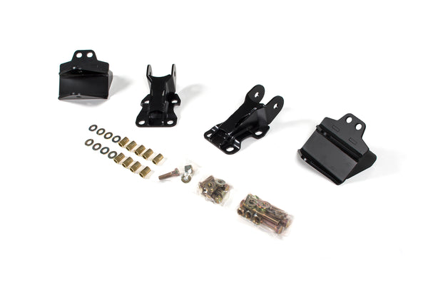 BDS Recoil Traction Bar Mounting Kit, Fits Chevy Silverado And GMC Sierra 1500 07-23 121409