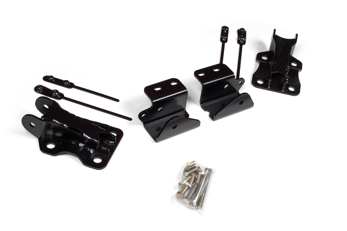 BDS Recoil Traction Bar Mounting Kit, Fits Chevy Silverado And GMC Sierra 2500HD / 3500HD 20-25 SRW 121416