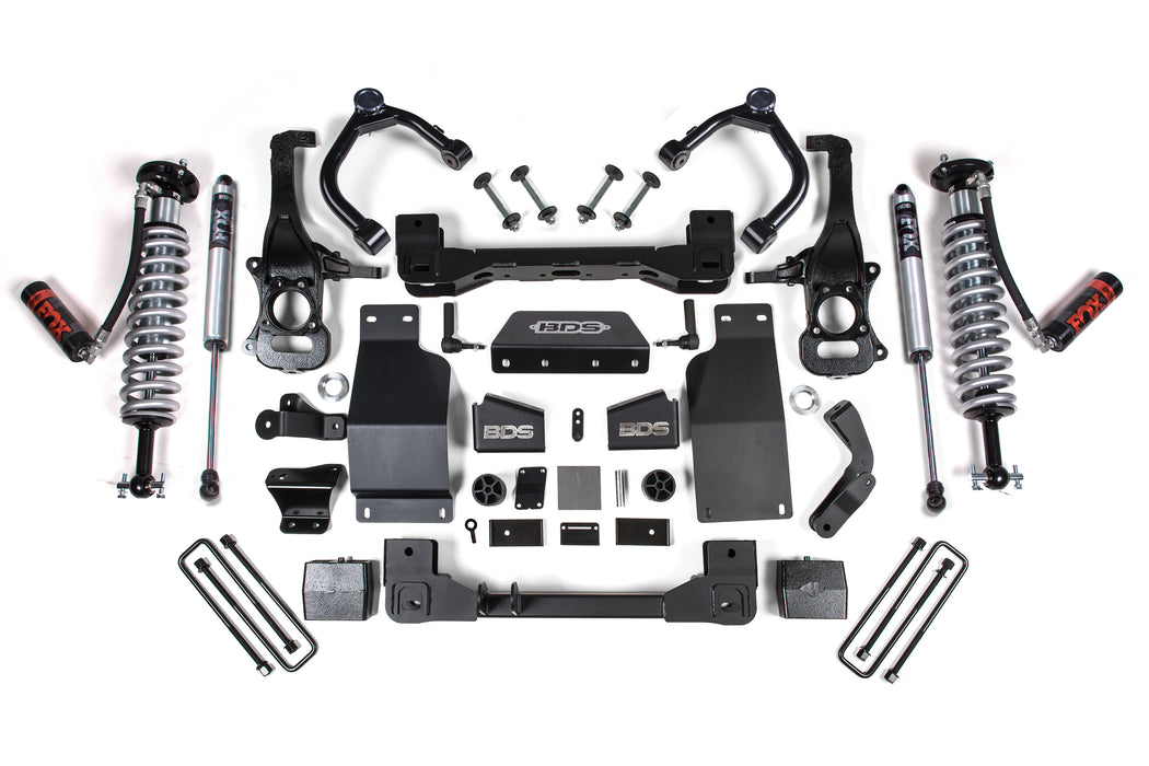 BDS 2019-2024 Chevy Trail Boss/GM AT4 4wd 4" Coilover Suspension Lift System - Diesel BDSS_BDS1807F
