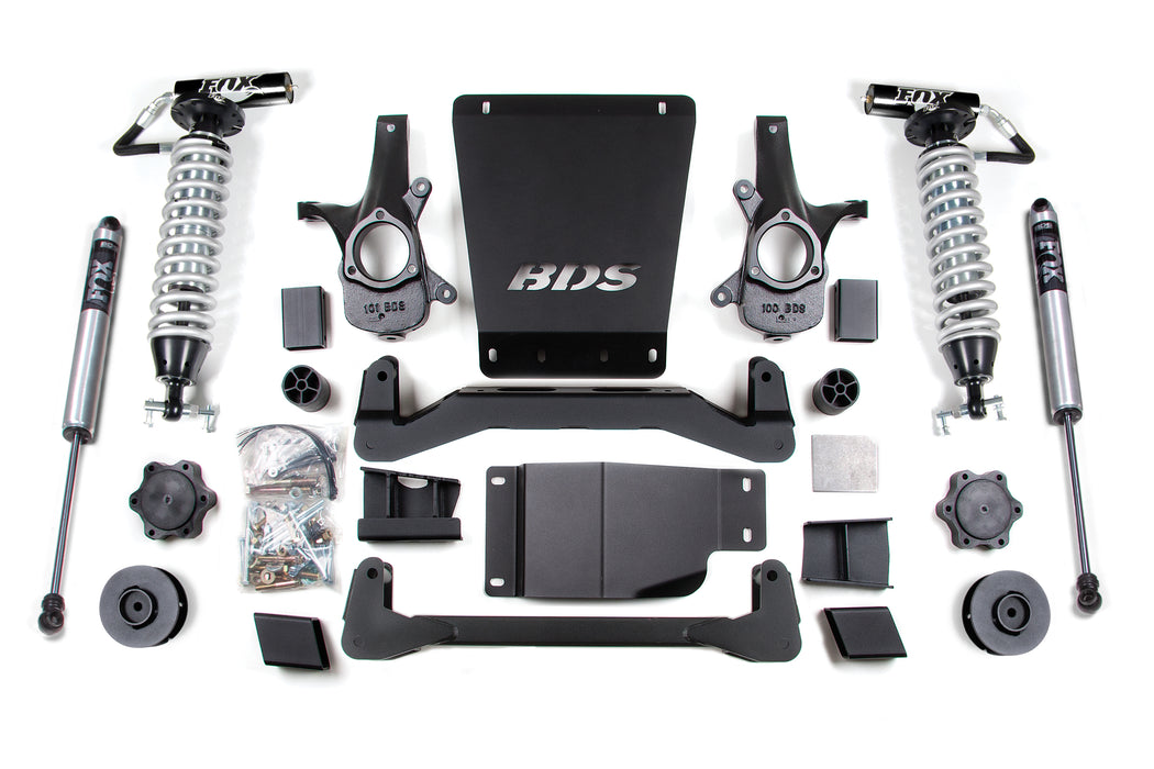 Bds 4 Inch Lift Kit Fox 2.5 Coil-Over Chevy/Gmc Avalanche- Surburban- Tahoe- Or Yukon 1500 (07-14) 4Wd 900F