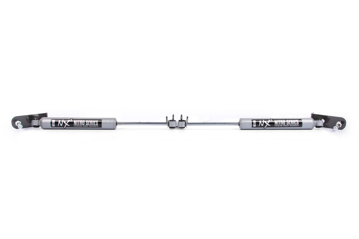 BDS Dual Steering Stabilizer Kit W/ NX2 Shocks, Fits Chevy Silverado & GMC Sierra 1500 99-06 4WD 2003DH