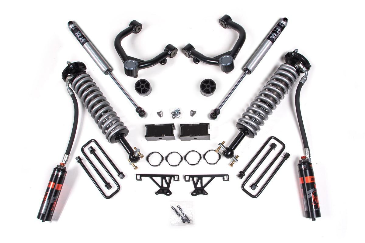 BDS 1.5 Inch Lift Kit 2.5 Performance Elite Coil-over, Fits Chevy Trail Boss Or GMC AT4 1500 19-24 4WD 773FDSC