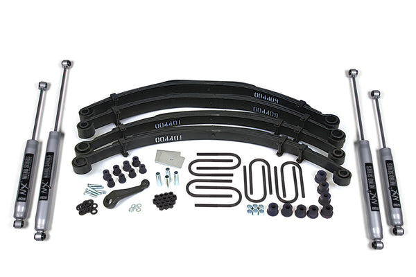 BDS 4 Inch Lift Kit, Fits 1982 Fits Jeep CJ5 406H