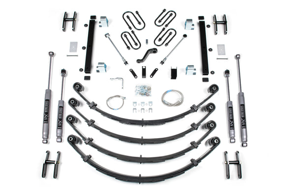 BDS 4.5 Inch Lift Kit, Fits Jeep Wrangler YJ 87-95 412H