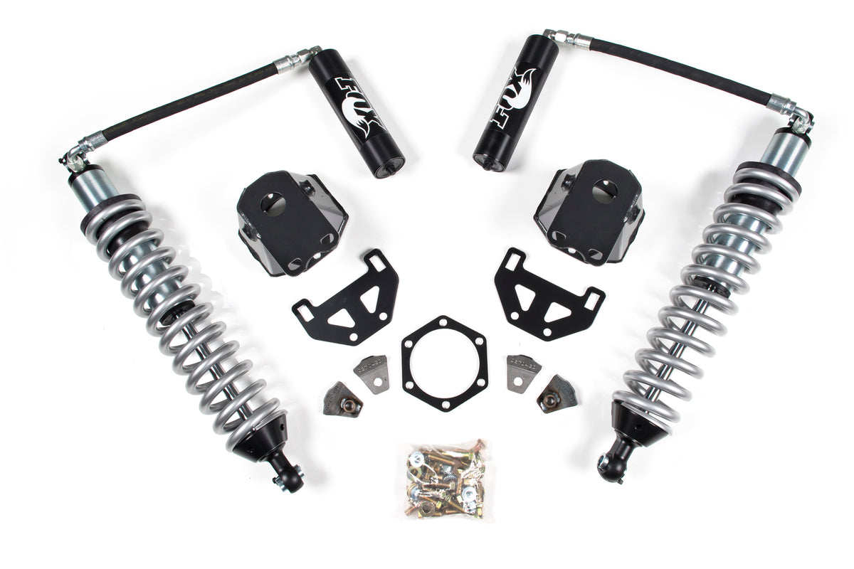 BDS 2.5 Coil-over Conversion Upgrade 3 Inch Lift Factory Series, Fits Dodge RAM 2500 03-13 & 3500 03-12 4WD Diesel 1621H