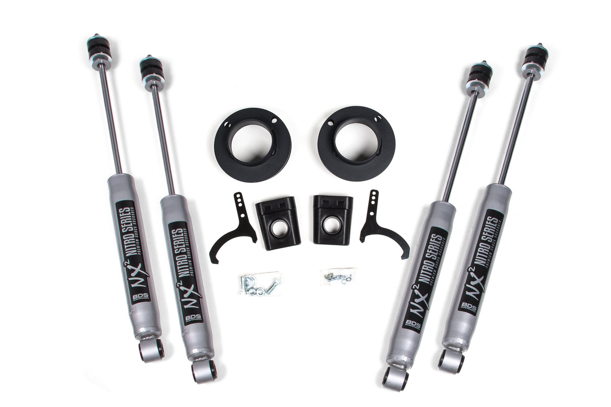 BDS 2 Inch Leveling Kit Fits RAM 2500 W/ Rear Air Ride 14-24 4WD 1635H