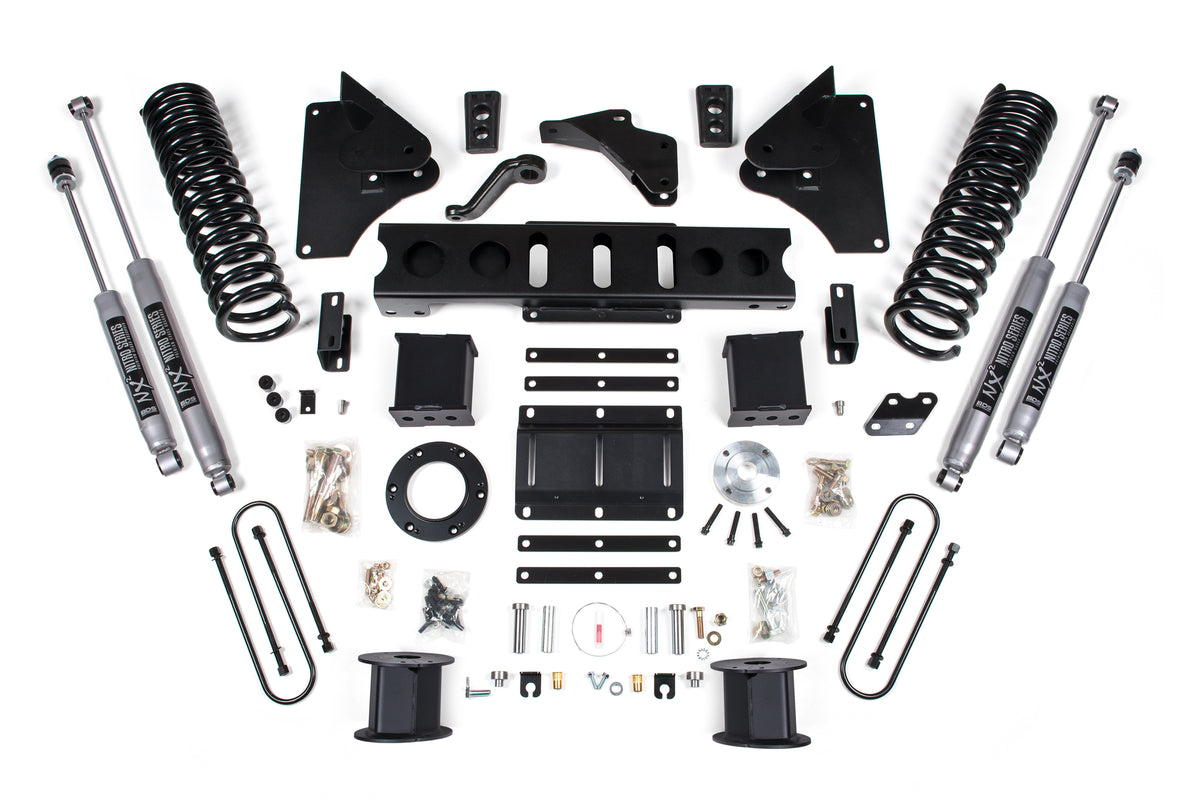 BDS 6 Inch Lift Kit Fits RAM 3500 W/ Rear Air Ride 13-18 4WD Diesel 1647H