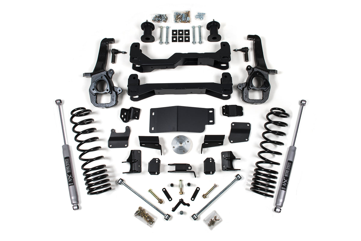 BDS 2019-2023 Fits RAM 1500 4WD 4" Front, 3" Rear Lift W/oe 22in Wheels FOX 1796FS