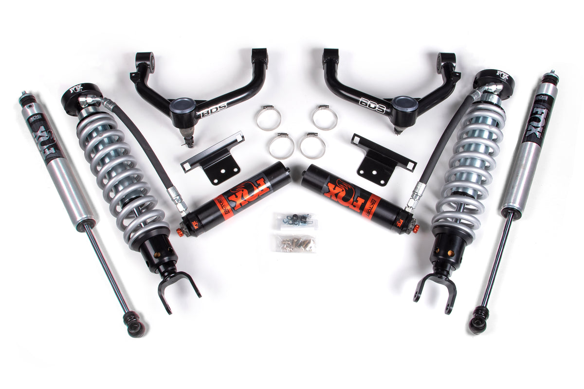 BDS 2 Inch Lift Kit FOX 2.5 Coil-over Fits RAM 1500 19-23 4WD 1664FDSC
