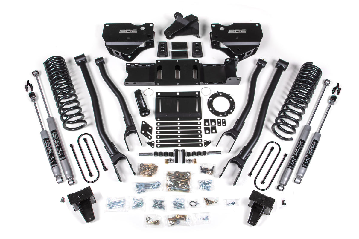 BDS 5.5 Inch Lift Kit W/ 4-Link Fits RAM 3500 19-24 4WD Gas 1695H