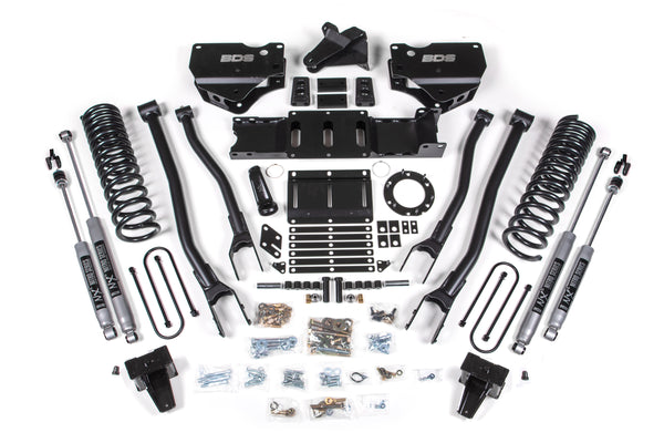 BDS 5.5 Inch Lift Kit W/ 4-Link Fits RAM 3500 19-24 4WD Gas 1694FS