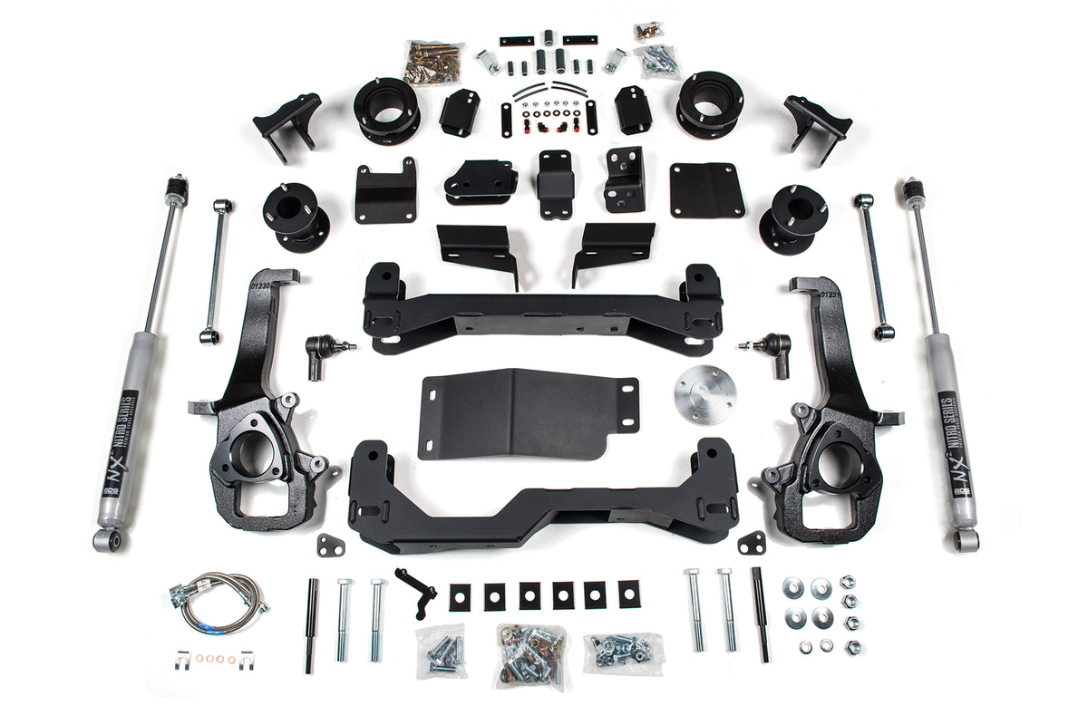 BDS 4 Inch Lift Kit Fits RAM 1500 W/ Air Ride 19-24 4WD 1697FS