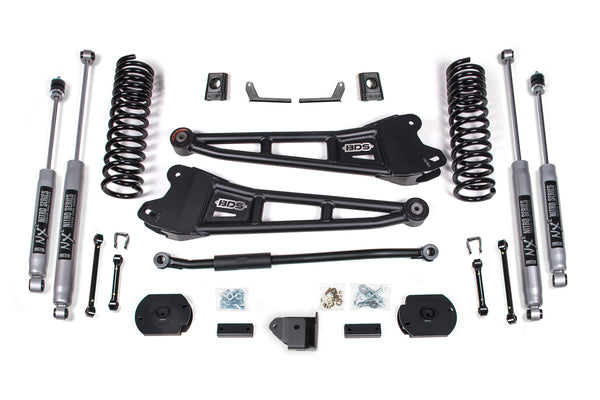 BDS 3 Inch Lift Kit Fits RAM 2500 W/ Rear Air Ride 19-24 4WD Diesel 1713H