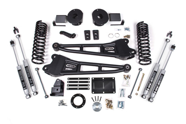 BDS 6 Inch Lift Kit W/ Radius Arm Fits RAM 2500 W/ Rear Air Ride 14-18 4WD Diesel 2102FS