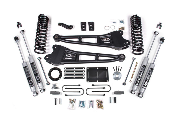 BDS 5.5 Inch Lift Kit W/ Radius Arm Fits RAM 3500 13-18 4WD Gas 2105FPE