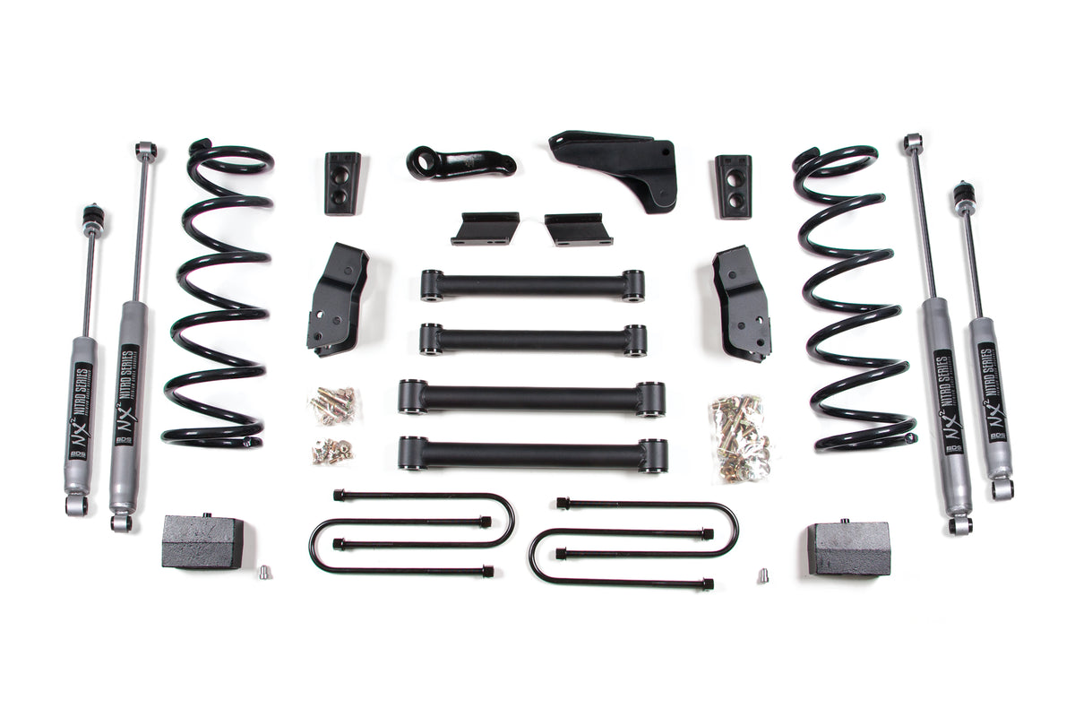 BDS 6 Inch Lift Kit, Fits Dodge RAM 2500 09-13 4WD Gas 677H